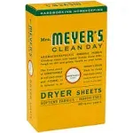 Mrs. Meyer's Clean Day Rain Water Scent Dryer Sheets (8.78 oz)