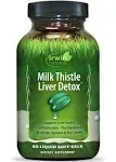 Irwin Naturals Milk Thistle Liver Detox 60 Liquid Soft-Gels sell by 02/24