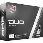 Wilson Staff Duo Soft White Golf Balls