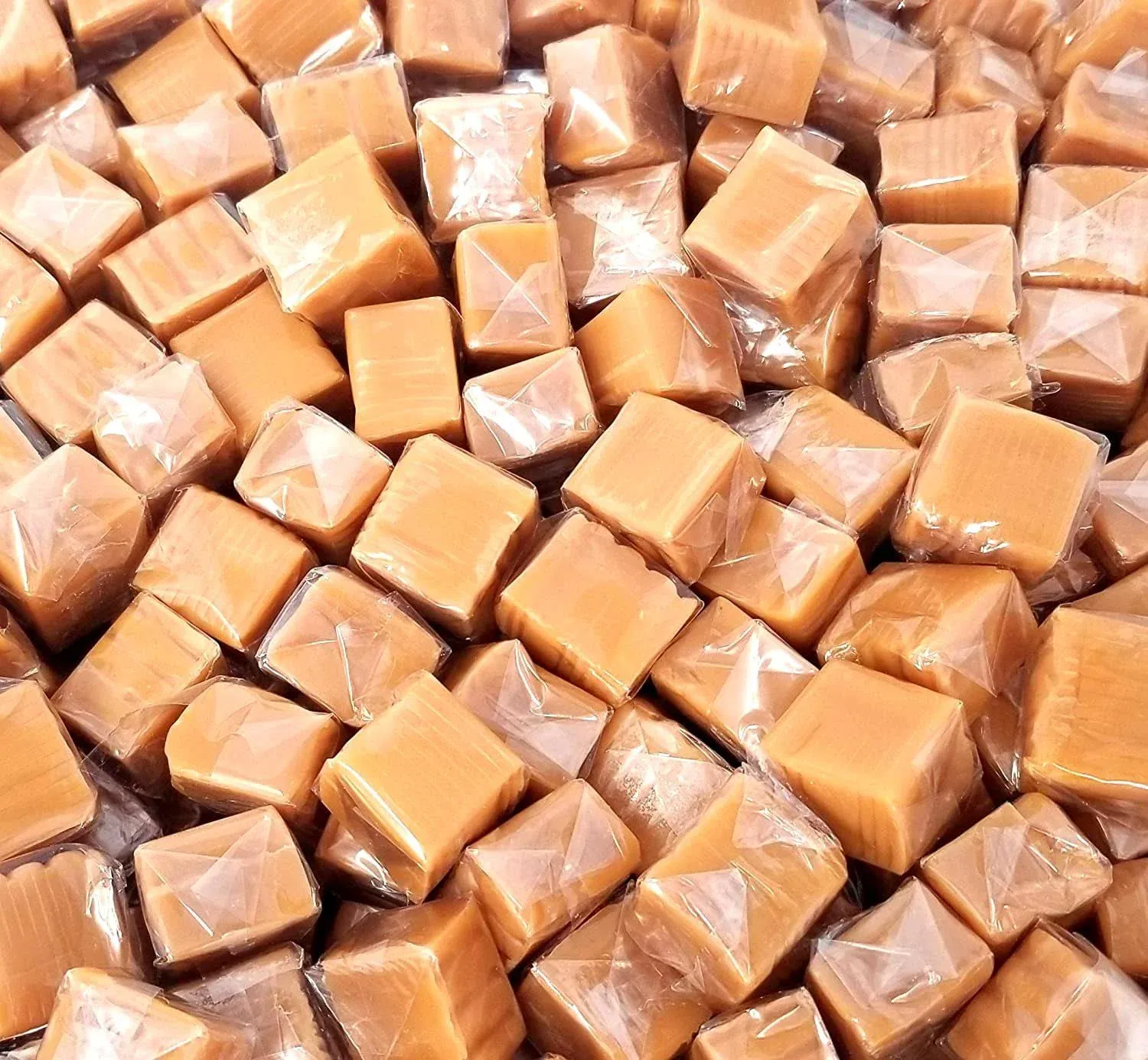  America&#039;s Classic Caramels Candy, Caramel Cubes, Individually Wrapped Bulk 