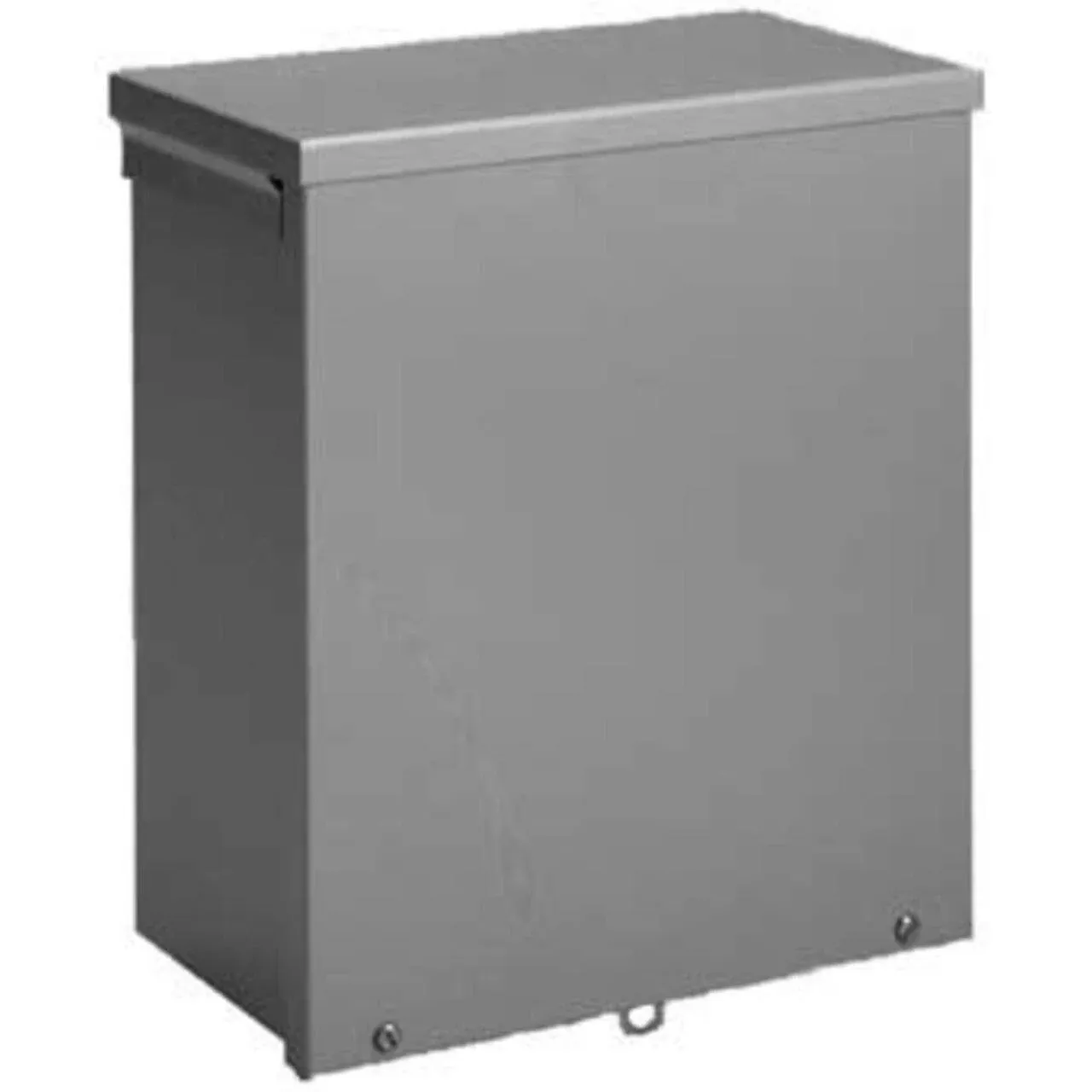 Hoffman A8R86 NEMA 3R Enclosure, Screw Cover, Galvanized, Paint Finish, 8" x 8" x 6"