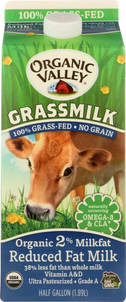 Organic Valley Grass Milk Whole Milk (0.5 gal)