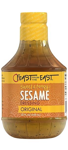 FEAST From The East All Natural Sesame Salad Dressing