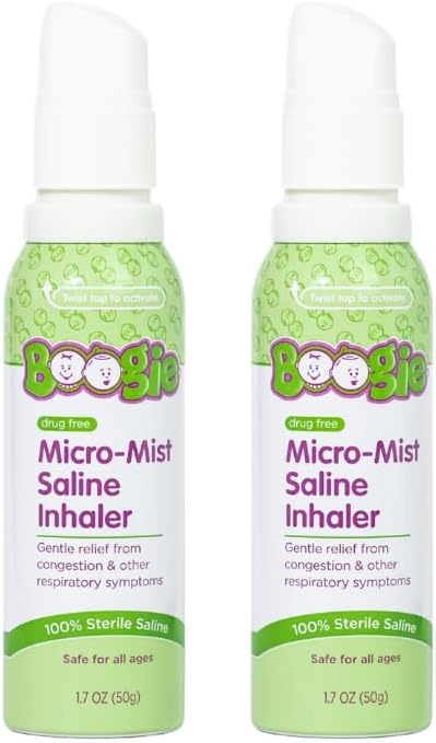 Boogie Micro-Mist Saline Inhaler Refill - 1.7 oz