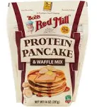 Bobs Red Mill Pancake & Waffle Mix, Protein - 14 oz