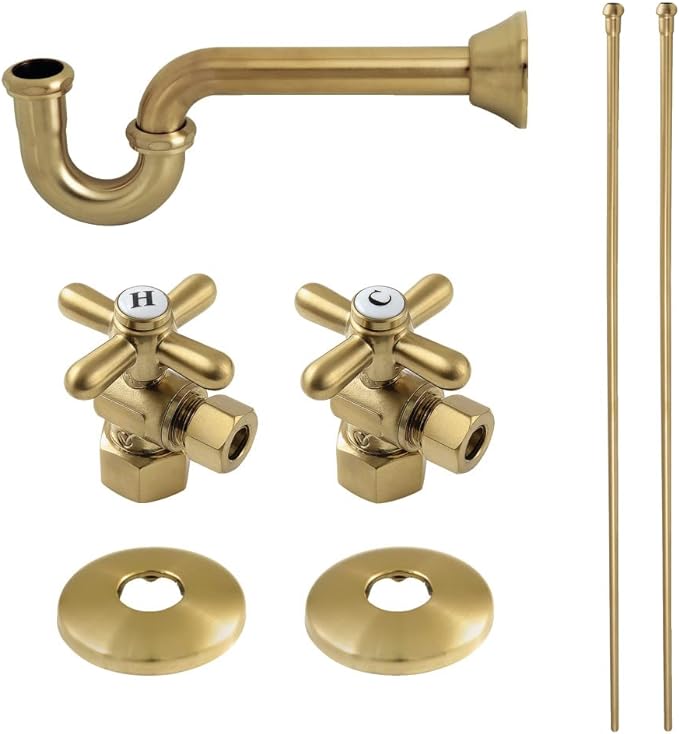 Kingston Brass Trimscape Traditional Plumbing Supply Kit HKPK107P