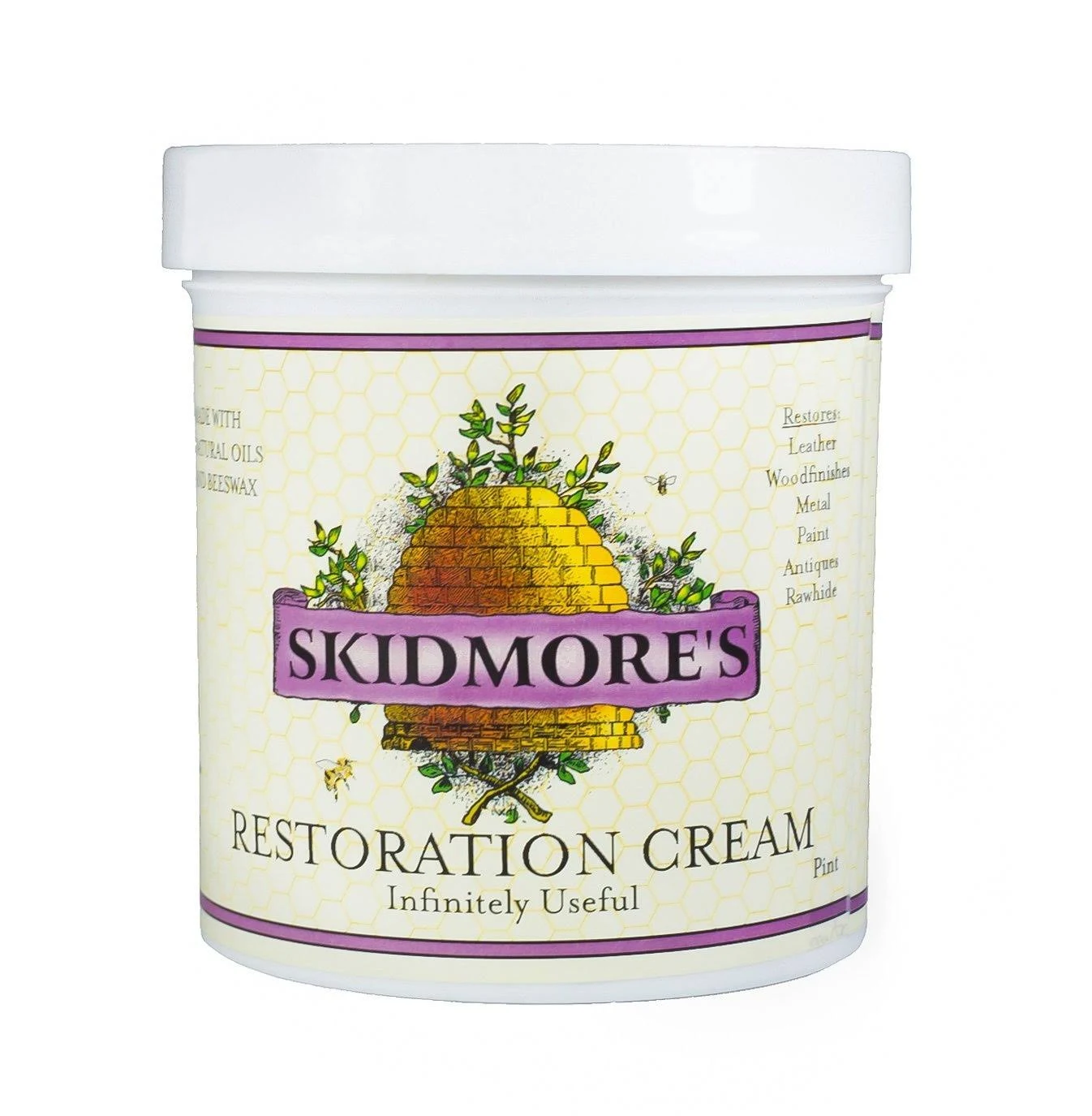 Skidmore&#039;s Restoration Cream | Leather and Wood Restorer, Softener, and... 