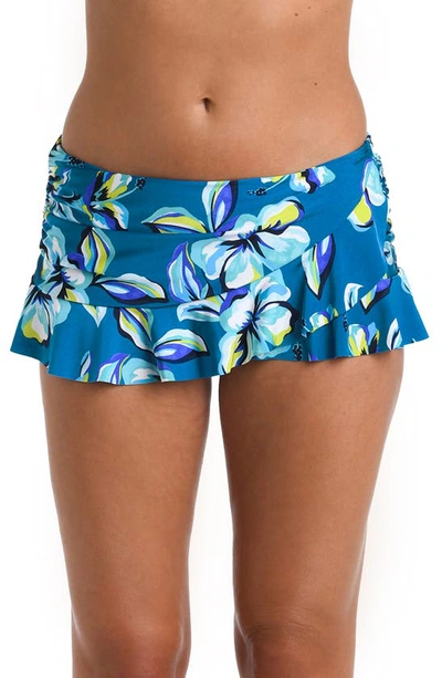 FIJI TROPICS ASYMMETRICAL SWIM SKIRT