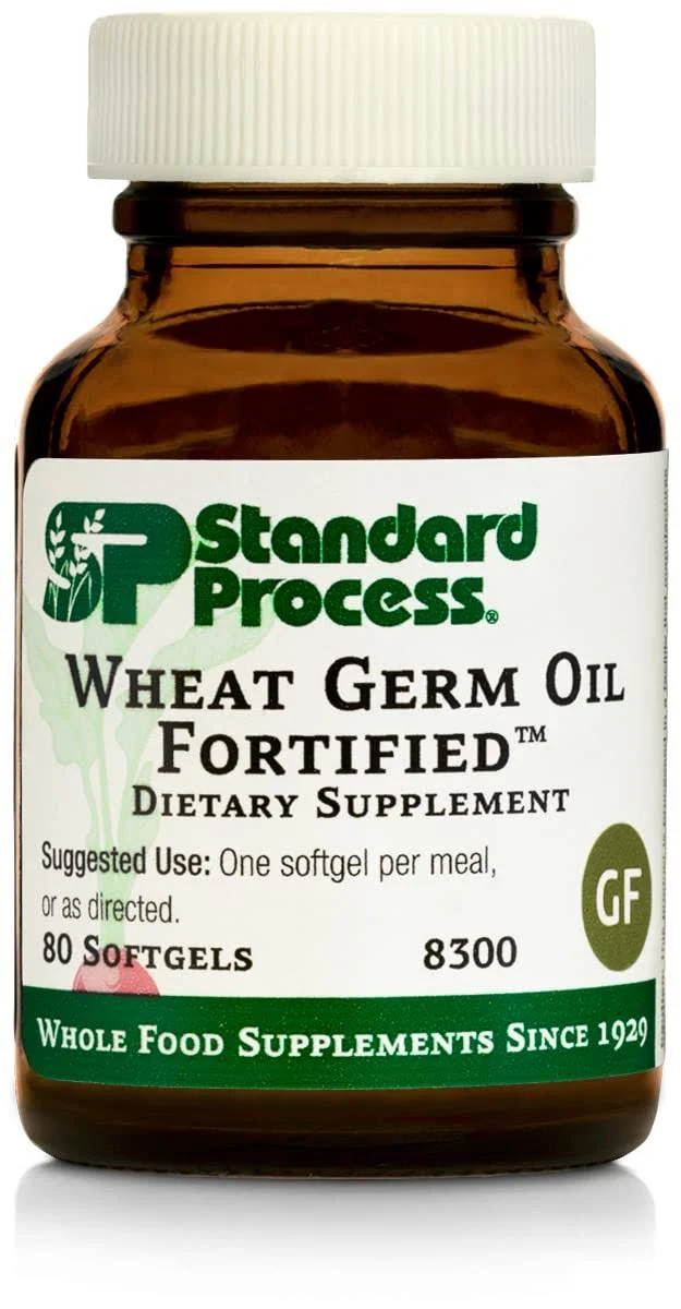 Standard Process Wheat Germ Oil Fortified 80