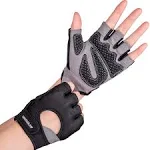 VINSGUIR Workout Gloves for Men and Women, Weight Lifting Gloves with Excellent Grip, Lightweight Gym Gloves for Weightlifting, Cycling, Exercise, Training, Pull ups, Fitness, Climbing and Rowing