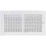 EZ-FLO 61612 Two - Way Sidewall Ceiling Register