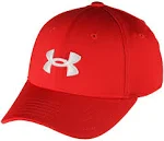 Under Armour Boy&#039;s Blitzing Hat - Red / White - New