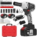 Canbrake 1000N.m(740ft-<wbr/>lbs) Cordless - Impact Wrench,21V