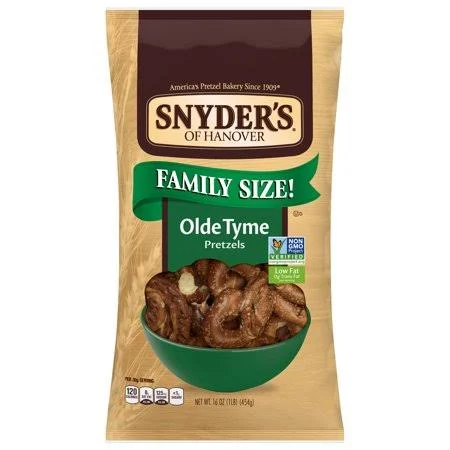 Snyder's of Hanover Olde Tyme Pretzels - 16 oz bag