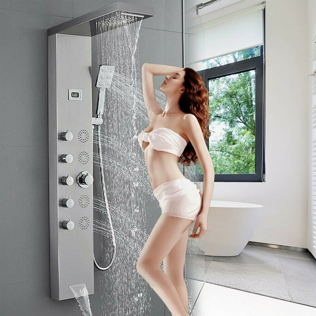 AlenArtWater Zovajonia 50.3'' Shower Panel with Fixed Shower Head