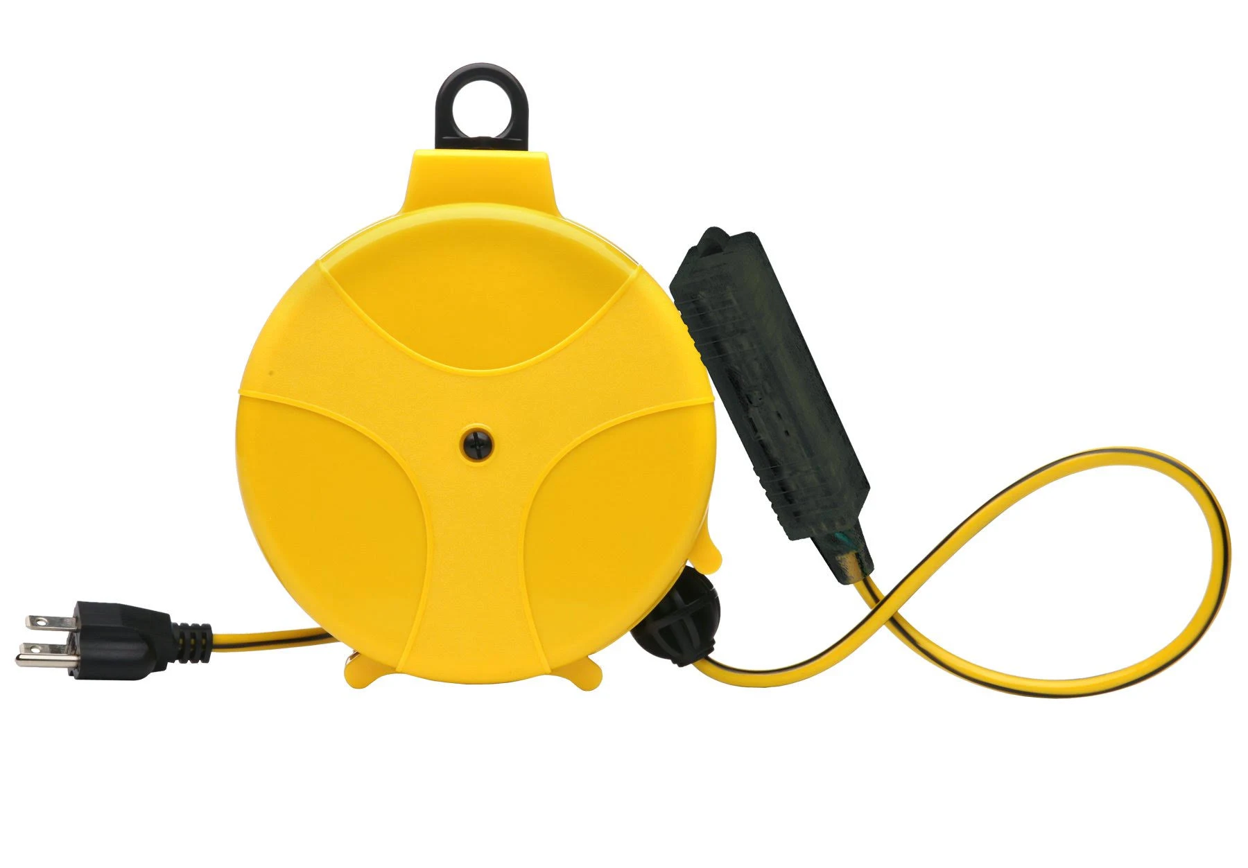 E315 20-Foot Yellow Retractable Extension Cord Reel