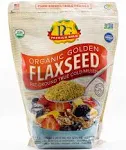 Premium Gold Organic Ground Flax Seed High Fiber Food Omega 3 4 Pounds