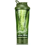 VOLTRX Premium Electric Protein Shaker Bottle, Made with Tritan - BPA Free - 24 oz Vortex Portable Mixer Cup/USB Rechargeable Shaker Cups for Protein Shakes