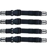 HDHYK 4 Pack Backpack Chest Strap Heavy Duty Adjustable Backpack Sternum Stra...