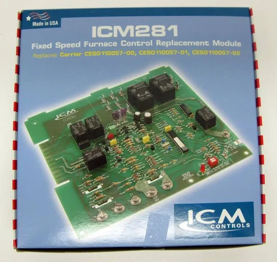 ICM281 - Replacement Furnace Control Board: 24V