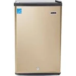 Whynter CUF-210SSG 2.1 Cu. ft Energy Star Upright Freezer with Lock in Rose Gold