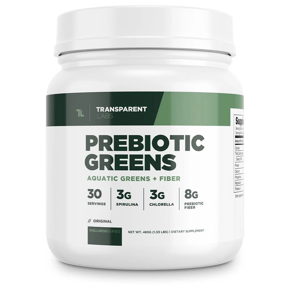 Transparent Labs WellnessSeries Prebiotic Greens Unflavored