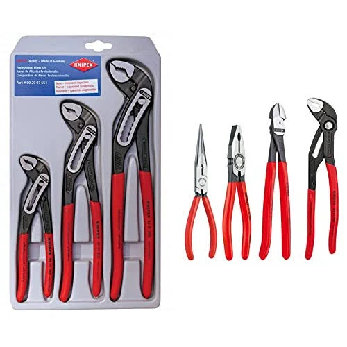 Knipex 3 Piece Alligator Pliers Set