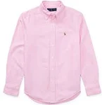 Ralph Lauren Boys 8-20 Cotton Oxford Sport Shirt - New Rose, L