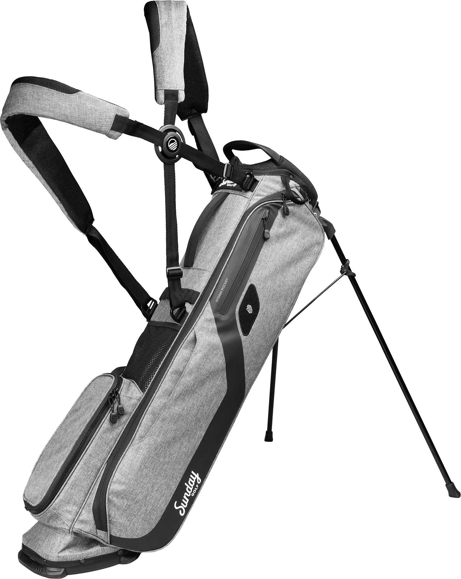 Sunday Golf El Camino Stand Bag - Heather Gray