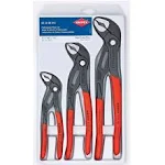 Knipex 002006US1 3 Piece Cobra Pliers Set