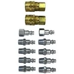 Milton () 1/4In Npt M-Style Coupler And Plug Kit (12-Piece)