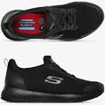 Skechers Women's Work Squad SR Shoes Black 9.5