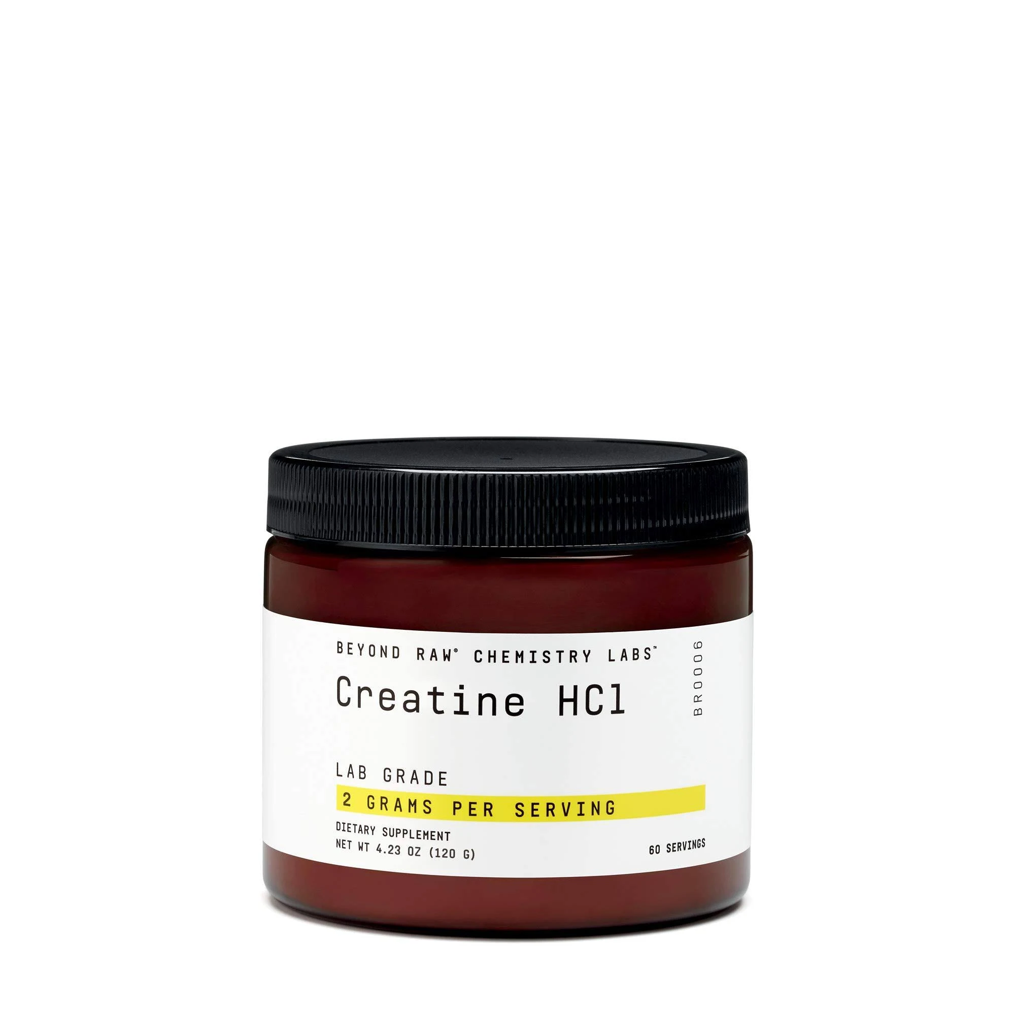 Beyond Raw Chemistry Labs Creatine HCl (60 Servings)