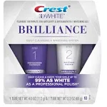 Crest 3D White Brilliance + Whitening Two-Step Toothpaste