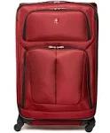 Swissgear Sion Softside Expandable Luggage, Merlot, Checked-Large 29-inch