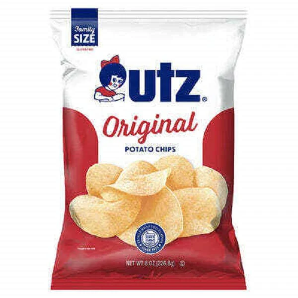 UTZ Quality Foods Original Potato Chips Family Size Bags (3 Bags)