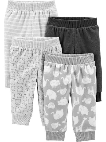 Simple Joys by Carter's Baby 4-Pack Fleece Pants