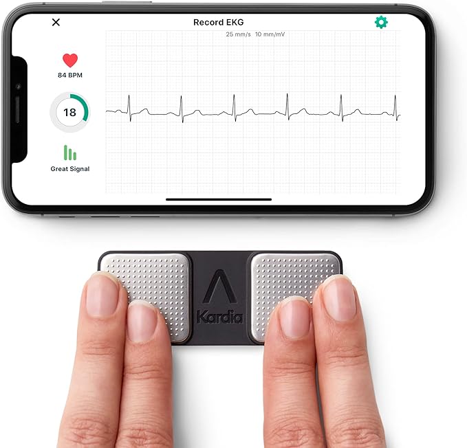 AliveCor KardiaMobile Personal EKG Monitor - Black