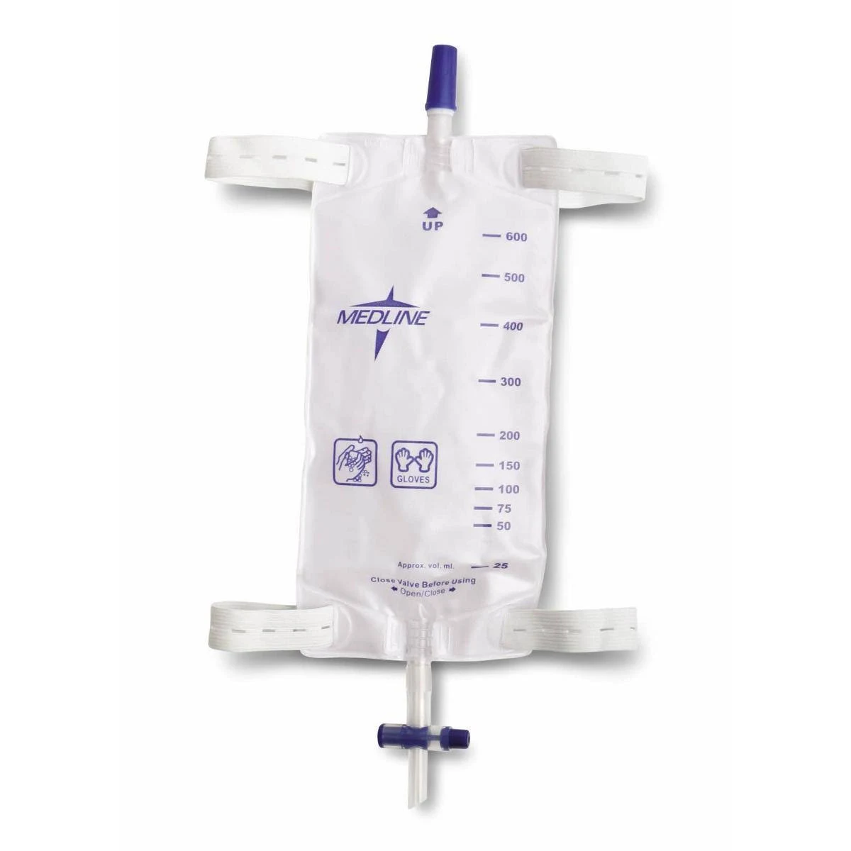 Medline Leg Bags with Twist Valve