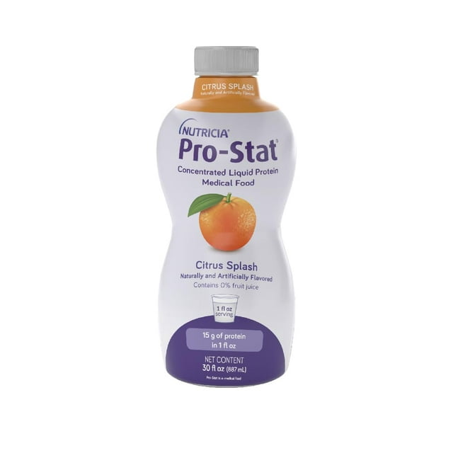 Pro-Stat Sugar-Free Citrus Splash Protein Supplement, 30-Ounce Bottle - case/6