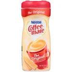 Coffee mate® Non-Dairy Powdered Creamer, Original, 11 oz Canister, 12/Carton