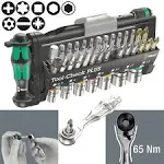 Wera 056490 Tool-Check Plus Bit Ratchet Set with Sockets - Metric