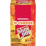 Slim Jim Cheese Original, 1.15 oz (Pack of 14)