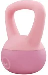 Fitvids Soft Kettlebells - Sea and Iron Sand Filled Weights for Women and Men - Color Coded Soft Vinyl Kettlebells, Multiple Sizes