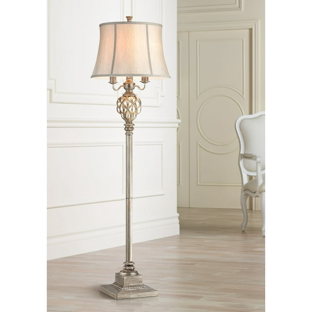 Barnes and Ivy Olde Traditional Floor Lamp with Nightlight