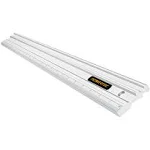 POWERTEC 24 Inch Anodized Aluminum Straight Edge Ruler | Metal Straightedge Machined Flat to Within 0.001” Over Full 24” - Professional Woodworking Tools (71227)