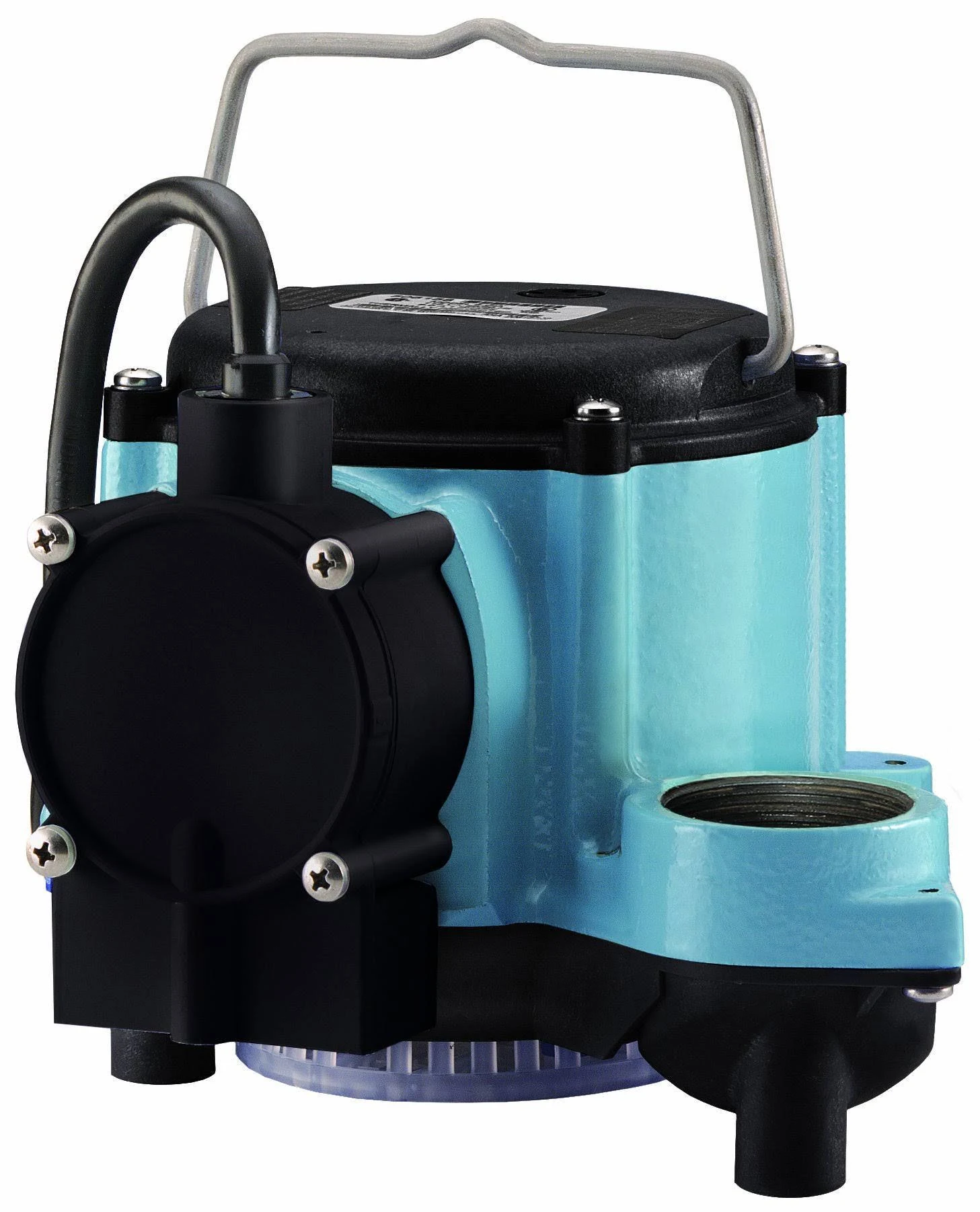 Little Giant 506158, Automatic Submersible Sump Pump, 6-CIA, 45 GPM, 1/3 HP, 115 Volt, 10 ft power cord