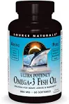 Source Naturals ArcticPure Ultra Potency 850 mg Omega-3 Fish Oil - 60 Softgels