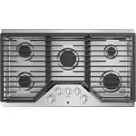 GE 36-Inch Built-in Gas Cooktop JGP5036SLSS