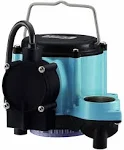 Little Giant GIDDS-521252 12393 1/3 HP Automatic Sump Pump, 2760 GPH, Blue